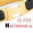 twelve shows a golden H-shaped charm bracelet with black accents, each displaying the text "IS FOR Hermes" in varying color schemes