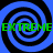 Four blue and black spiral patterns arranged in a with green text reading "EXTREME EXTREME" overlaid horizontally across the top and bottom