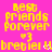 Yellow pixelated text on bright pink background reads 'best friends forever' with heart symbol and number 3, followed by repeated 'bretier' text in same style.