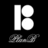 A pixelated white 'B' with a gray shadow on black background, featuring a stylized wave-like shape below the letter.