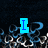Animated icon with four distinct sections: blue 'I' on dark background, red 'Love' over gray patterned backdrop, pink heart outline with purple text bar, and empty light gray