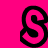 A static image of a pink and black text-based icon with heart symbols above the 'i' letters, displayed as part of an animated contact sheet.