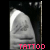 A 2x2 contact sheet of four identical animated frames showing a grayscale tattoo design with pink text reading "TATTOO" and a small red heart on the right frame.