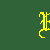 Yellow gothic-style text on a green background with partial words visible, including 'I', 'Ride', 'the', 'band', 'width', and 'h'.