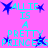 A static image with a bright pink background displays repeated cyan text "ALLIE IS A PRETTY PRINCESS" surrounded by blue star shapes.