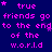 A static digital image with repeated text in bright pink on a dark blue background, featuring small star symbols scattered throughout.