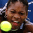Pixelated static image of a person holding a tennis racket and ball, with blue background and yellow-green tennis ball in foreground.