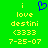 Green background with yellow text and a blue pixelated heart symbol above the text.