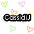 A static image with multiple text labels over a heart-patterned background, featuring colorful hand-drawn hearts and small decorative elements.