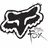 Black and white pixelated icon with abstract flowing shapes resembling a stylized letter or symbol, set against a plain background.