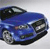 Blue sedan car icon with visible headlights and wheels, rendered in low-resolution pixel art style against light gray background.