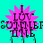 A static image with a cyan background featuring a pink starburst shape containing the text "I LUV SUMMER TIME" in black block letters.