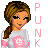 A 4x3 contact sheet of pixel art character icons with text labels, featuring stylized female figures in various outfits and poses alongside genre-specific phrases like "Screw that!" and "Only Soup."