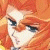 Pixelated anime-style character with orange hair and blue eyes on left, green text 'Original Icons .com' on right against dark background.