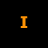 Pixelated graphic with black background showing 'I' in orange, 'LUV' split red-blue text, Illinois outline, and basketball.