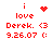 Red pixel text and symbols on white background with animated heart and sparkles replacing static dots.