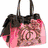 A static image shows two handbags and a heart-shaped arrangement of small icons with text reading 'Girls Gotta SHOP! -Maddy' on a pink background.