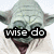 Yoda character with text overlays in a , showing different facial expressions and partial phrases