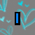 Blue vertical bar, blue heart-shaped arrow with '3', and partial name 'Jeremy' on gray background with light blue hearts.