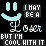 Pixelated with repeated light blue smiley faces and text phrases on black background, animated to cycle through color variations of the text