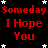 A 4x3 contact sheet of a pixelated animated icon featuring red text on black background with white star accents, showing sequential frame changes in repeated "dying" text.