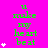 A bright pink background displays repeated green text 'u make my heart beat' with white star icons, where star count varies across three