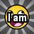 Yellow emoji face with wide eyes and open mouth, overlaid text reading 'I am in the PIC Clu' across four on a gray chevron background