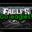 Animated buddy icon with green background displaying text about sports rivalry between Eagles and Giants.