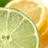 A static image shows a sliced lime and lemon on a green background with yellow text reading "Lemon," "Lime," and "Anytime!"