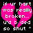 Pixelated pink broken heart with white text on black background, two identical halves side-by-side.