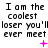 Pixelated text repeats across three with pink symbols between ; animation shows small pink dots and crosses appearing and disappearing