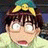 A 48x48 pixel buddy icon featuring a cartoon character with wide eyes and an open mouth on the left, next to stylized text reading "Anime IM" and "COM" on a black background.