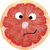 Six circular red-faced icons with white eyes and noses, arranged in two of three on a white background