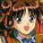 A pixelated anime-style character with brown hair and a blue outfit on the left, next to black background text reading "Anime IM" and "COM" in white pixelated font.
