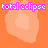 peach-colored heart shapes on an orange background, with text appearing sequentially in yellow and pink across frames
