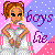 Pixel art contact sheet showing two animated frames: a cartoon girl with pigtails and text on the left, bold yellow-and-black logo on the right.