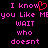 Pixelated text in pink and red on black background with a heart symbol replacing 'M' in 'Me'.