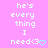 Pixelated text on pink background with heart symbol, two identical versions side-by-side.