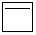 Six white square with black borders display increasing horizontal black lines from one to seven across two