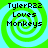 Four identical pixelated icons arranged in a , each displaying text over a green and cyan spiral background