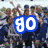 Animated icon shows a crowd scene with blue '80' text, then a duck-like character, then a green background with blue '22!!' text and a heart symbol.