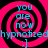 Four identical pink and black spiral patterns with cyan text reading "you are now hypnotized ;]" overlaid on each.
