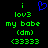 Green pixelated text on black background with blue heart symbol above 'i' in left , identical right without heart
