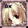 pixelated anime-style character portraits with pink borders, showing sequential cropping and framing changes