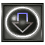 Four square display a circular icon with a downward-pointing arrow, each showing a different state of a glowing ring around the circle