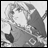 A grayscale contact sheet showing two frames of an animated icon featuring a character from The Legend of Zelda series with text reading "Anime IM" and "COM" on the right side.