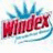 A static image with a blue background divided into four quadrants, featuring the word 'Windex' in red text on the top-left and pixelated letters 'WI', 'ND', 'EX' in blue across other sections.