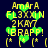 Pixelated green hearts and yellow text on dark blue background with animated heart pulses and text shifts.
