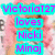 A person with pink hair and a white sleeveless top appears in two , one showing text overlay on the left