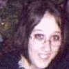 nine showing a person with dark hair and glasses in various poses, some with group shots featuring text overlays